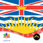 British Columbia Flag Thumbnail