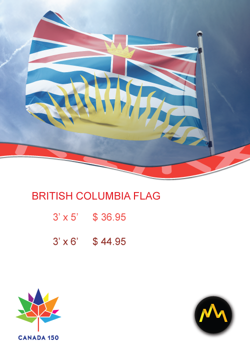 British Columbia Flag Price