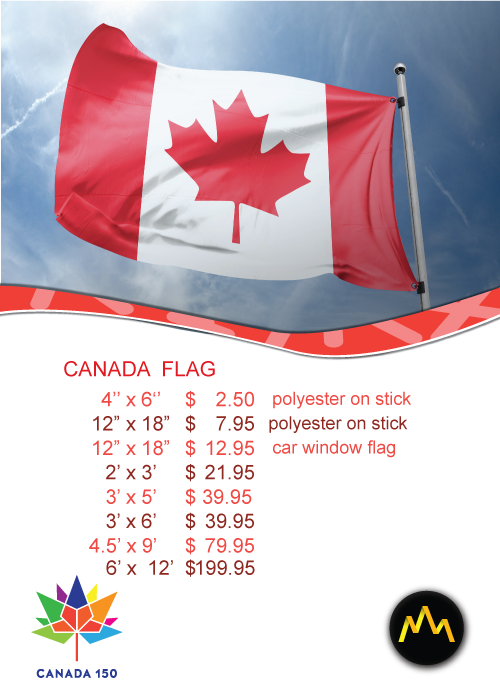 Canada Flag Price